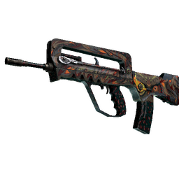 StatTrak™ FAMAS | Eye of Athena (Field-Tested)