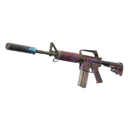 M4A1-S | Glitched Paint (Battle-Scarred)