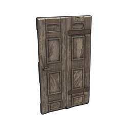 Adobe Wood Door